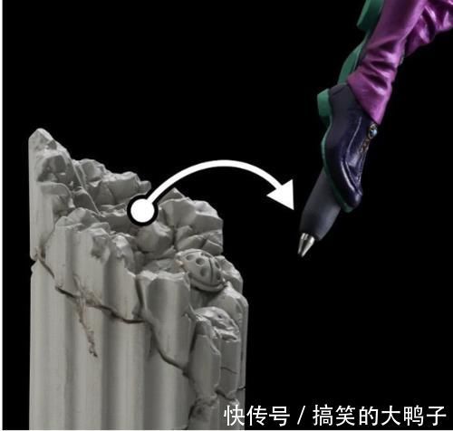 JOJO|你以为手办只是买来看的，这款JOJO手办竟然还能写字就是姿势怪怪的