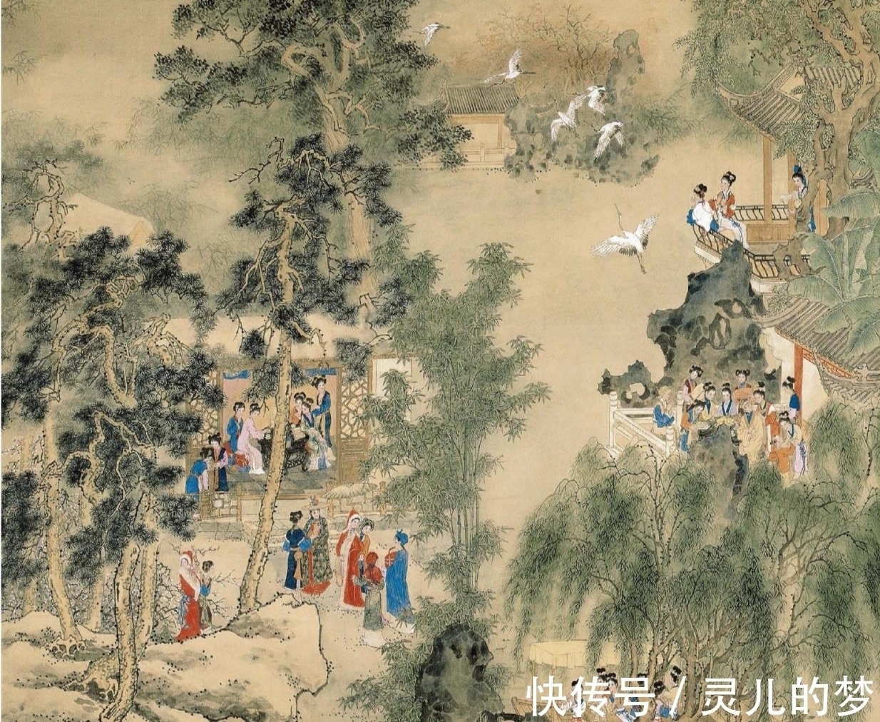 彭连熙$贾维泽:品读彭连熙工笔仕女画——连熙笔端画,万人手中风!