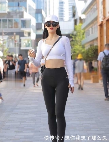紧身裤|穿着高跟鞋去跑步,姑娘你是认真的吗?