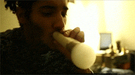 |搞笑GIF:你们有没有看一眼就怦然心动的感觉!