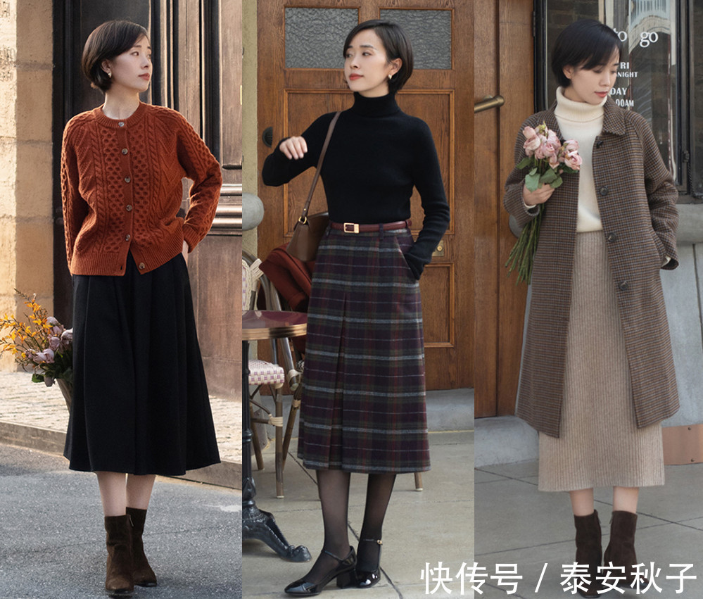 轻熟风|“轻熟风”穿搭太火了!30岁+的女人冬天这样穿:美得高级又大气