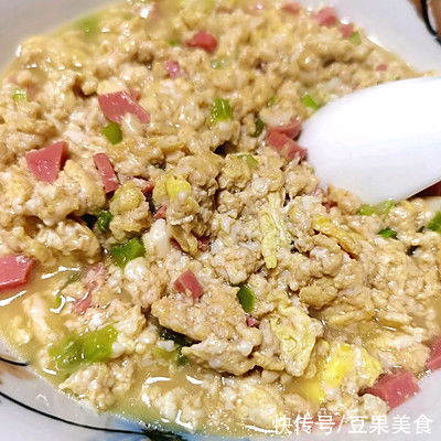 搅拌均匀|因为这道豆腐抱蛋，从此爱上了做饭