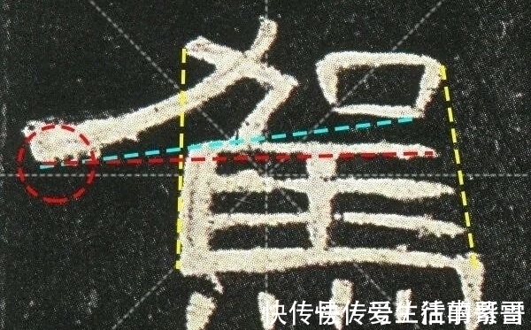 笔画&这样看曹全碑,越看越美,写起来也轻松多了