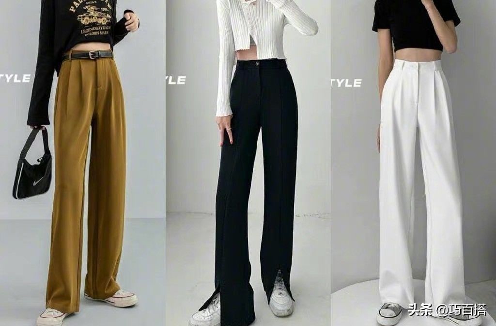 垂坠感|阔腿裤搭配只需要三招，简单快捷很美貌，一学就会不用慌