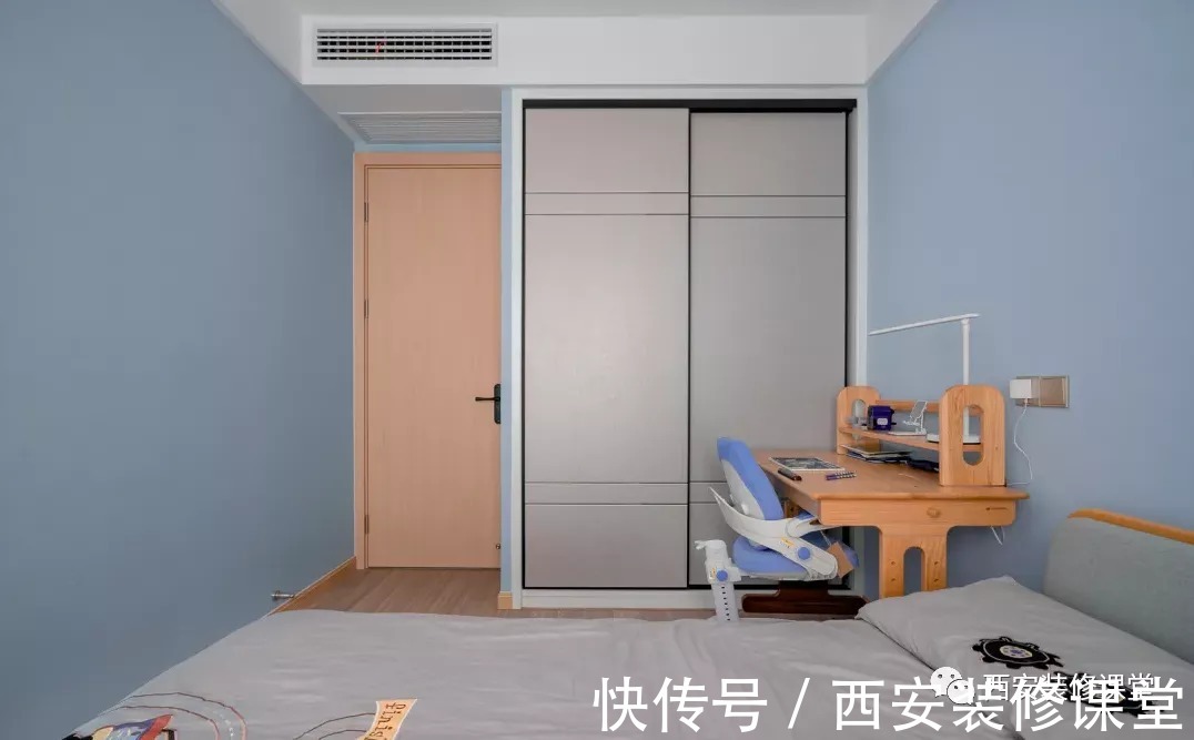 原木清新家|115㎡三室纯南户型,打造原木清新家