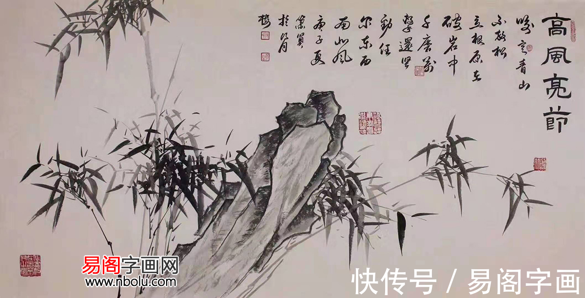 丹青&张萧贤 丹青绘出山水韵 妙笔催生花鸟情