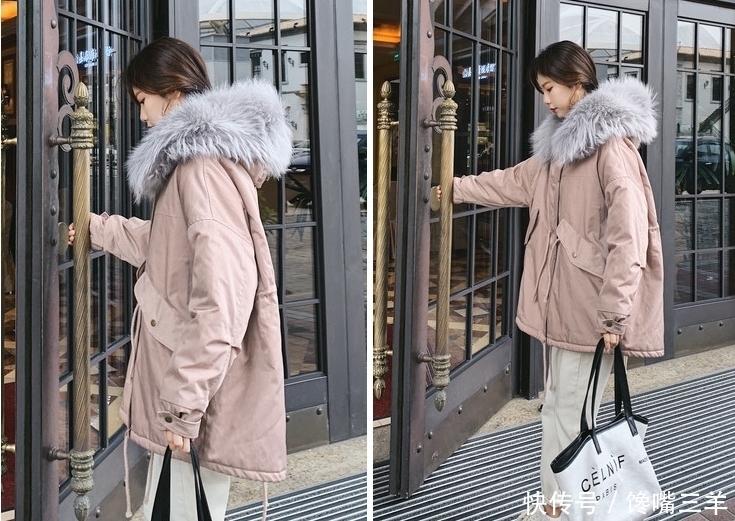 怕冷|怕冷的小仙女建议这么穿,羽绒服保暖又好看,美美过冬天!