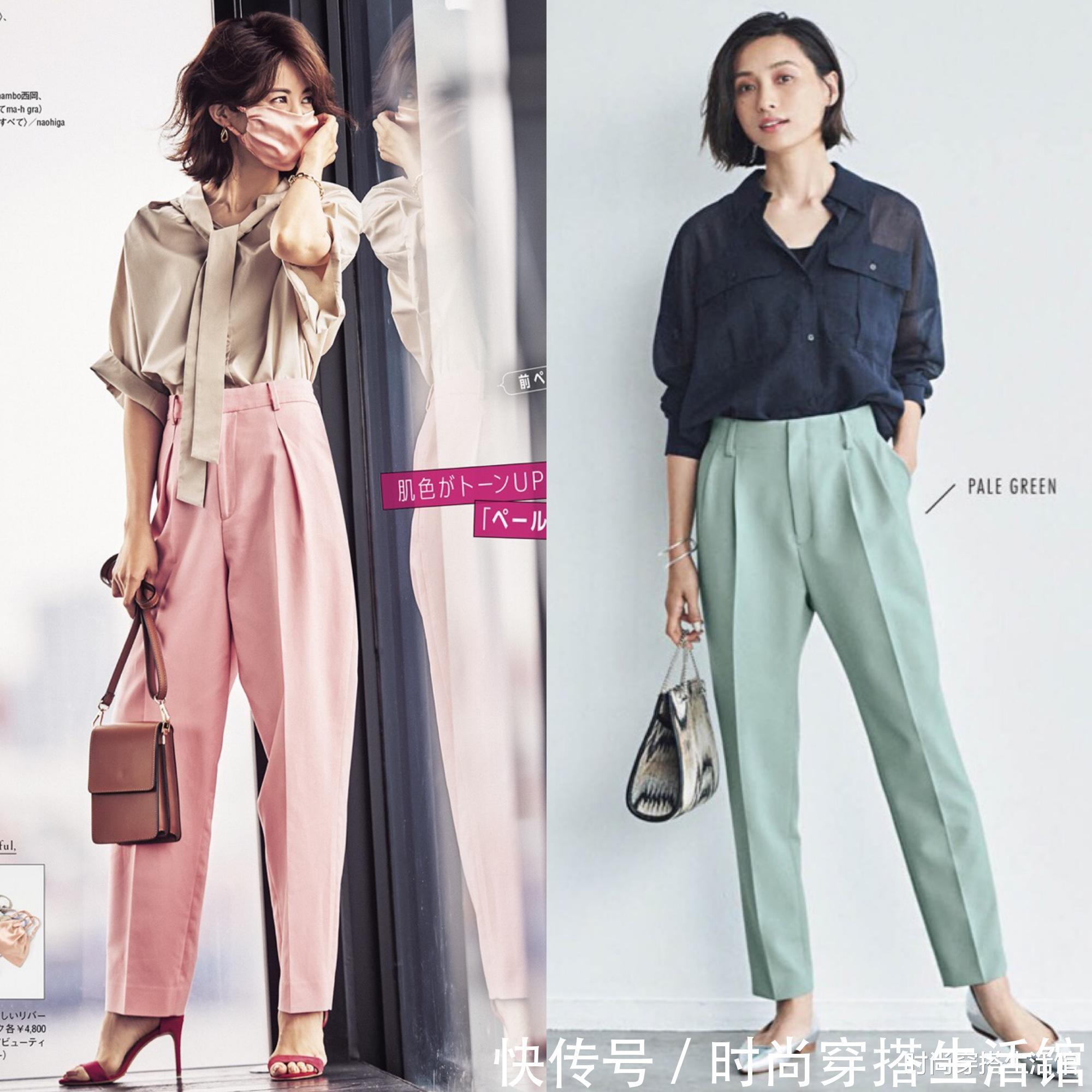 时髦|腿粗的女生上班穿什么裤子?这3条裤子时髦显瘦,轻松穿出好气质