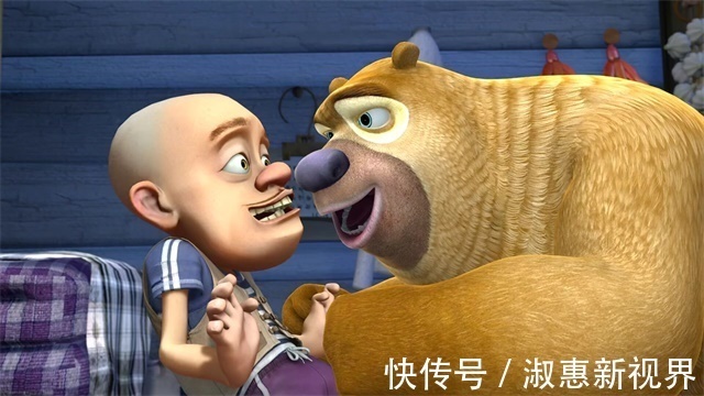 熊出没|熊出没四位角色名字倒着念，一个笑出腹肌，另一个笑出双下巴！