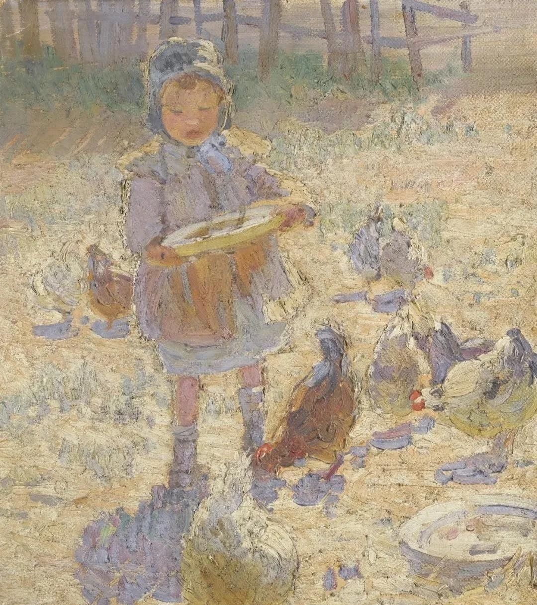 多萝西娅#20世纪英国最伟大的女画家之一多萝西娅·夏普油画作品欣赏