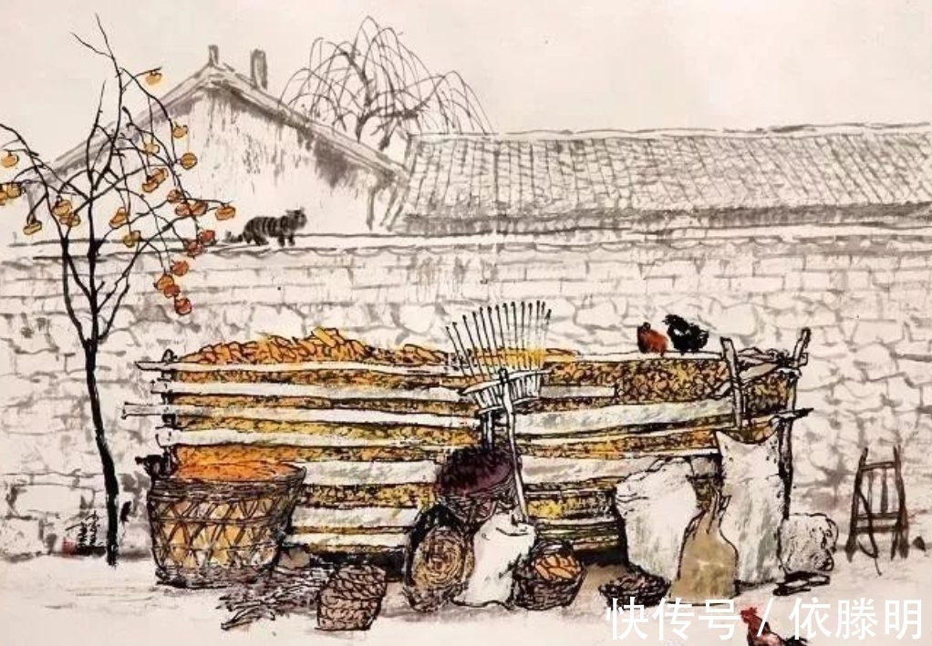 田舍!孟浩然很闲适的一首诗,寥寥4句,写尽田园生活的美好,安抚人心