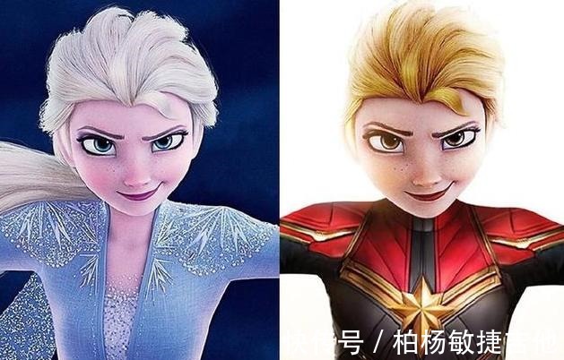 cos|当冰雪奇缘碰到复联,艾莎女王COS三个角色,安娜变黑寡妇