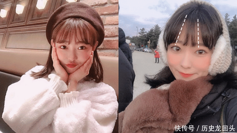 自己剪遮肉小脸刘海!把握发型师比例1:3,所有脸型都变鹅蛋脸