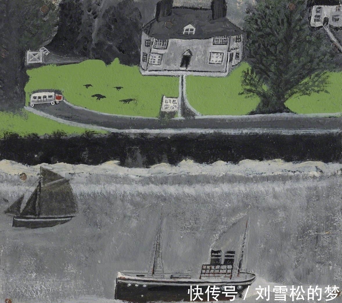 康沃尔$你穷其一生作画还是默默无闻,一个老渔民退休后学画6年,成功了