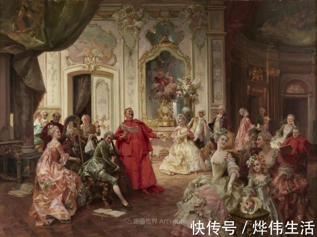 august@华丽的服饰,精美的人物,田园牧歌式的情感