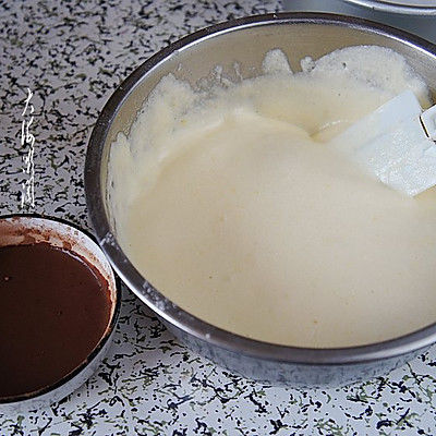 斑马纹戚风蛋糕