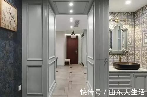 欧式|第一次见用衣帽间做隔断的，太巧妙了，轻轻松松多个20平