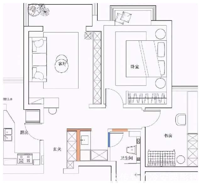 高级感|看了这套65平米的房子,才知道小户型也能装出高级感,品味不俗