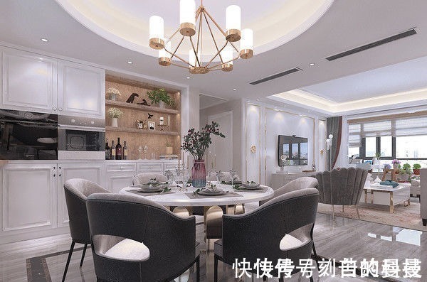 新中式|这对夫妻俩装修思想前卫,全屋新中式混搭风格,效果让人羡慕极了