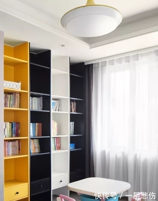 舒适|140㎡现代简约,简约空间里的一抹蓝,华丽舒适有档次