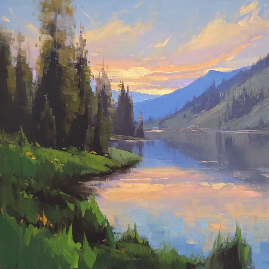 科罗拉多州@斯泰西·彼得森:半路出家的女画家,笔下的风景堪称一绝