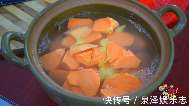 美味|牛奶红薯汤最好吃的做法,简单美味又营养,看看你喜欢吃不
