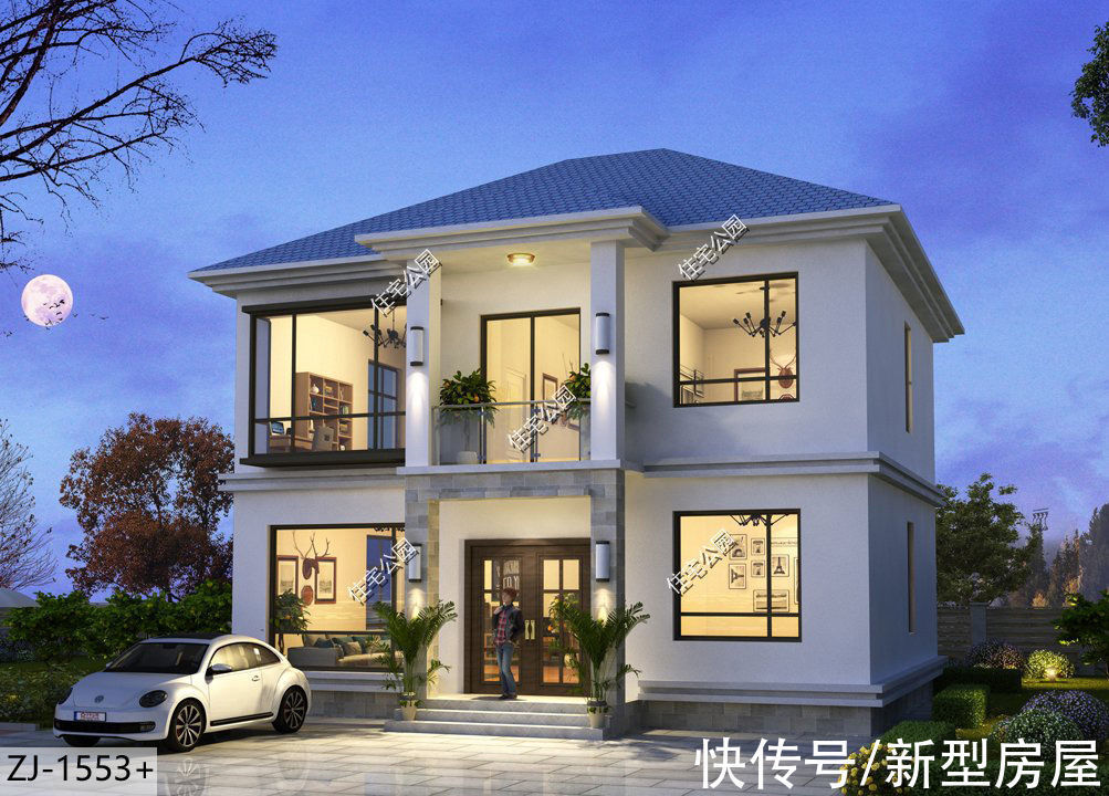 建筑面积|20万预算,能在农村建什么样的房子?8套图纸看看你喜欢哪一套