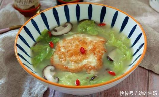 让身体|香菇白菜汤,味道清淡,还有养生效果!