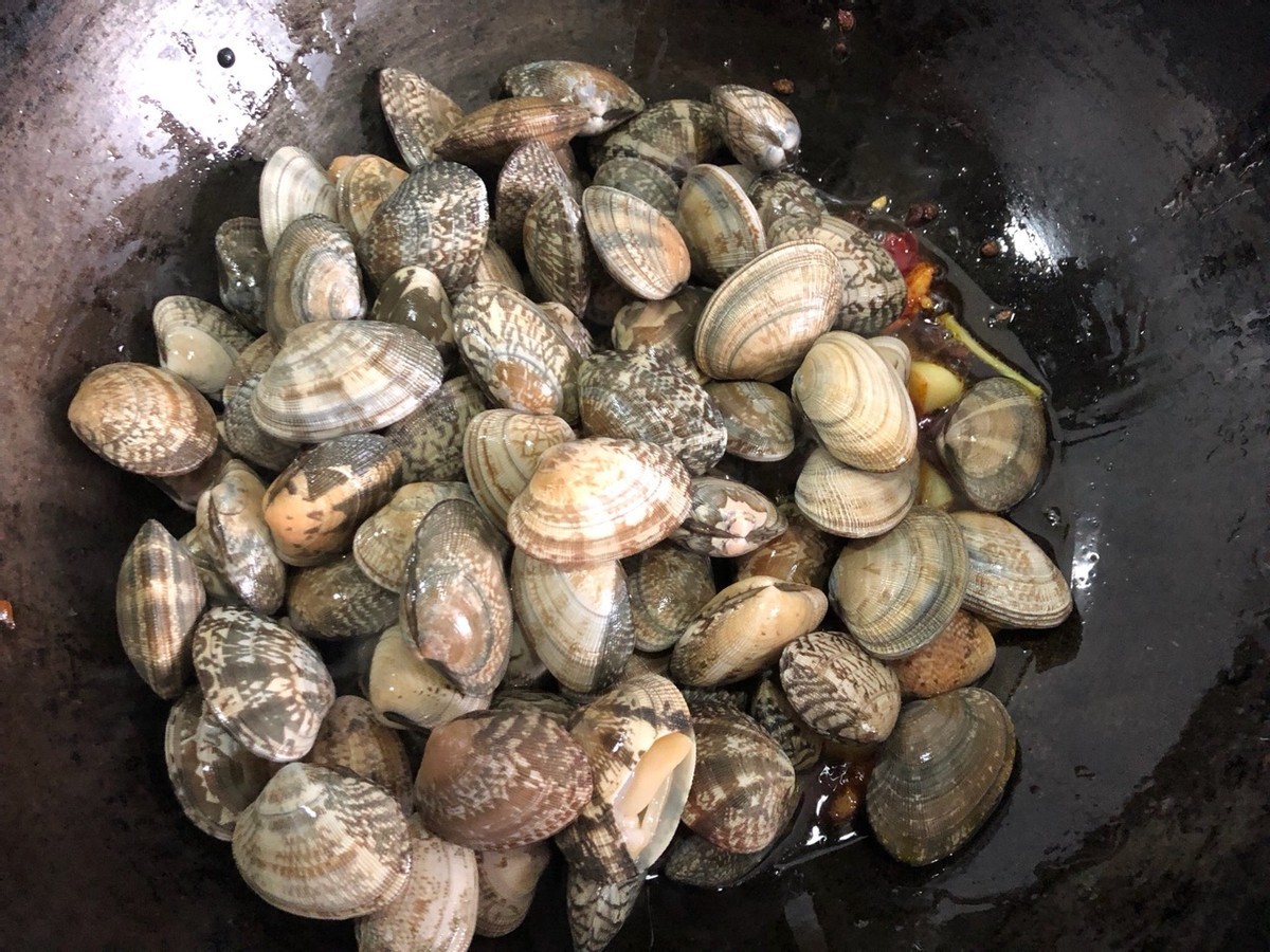 郫县豆瓣酱|这个季节的花甲又肥又鲜美,配上酱料简单一炒,鲜美又下饭