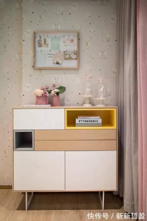 装饰色|89㎡冰淇淋色北欧风格小三房，温馨浪漫、优雅迷人