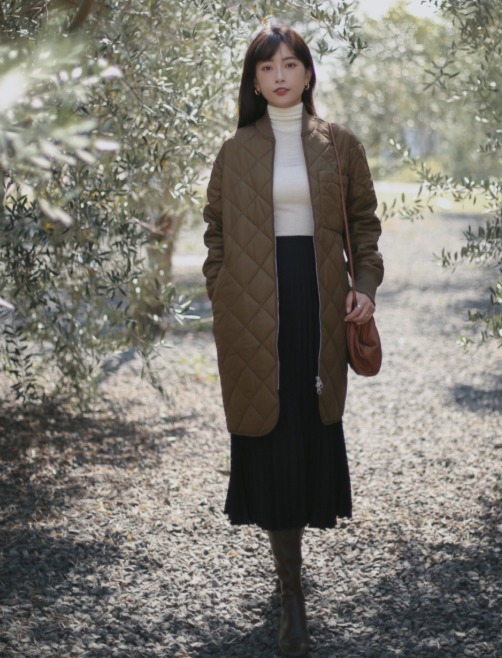 紧身裤|羽绒服越简单越好看,看下面这5套穿搭,小白也能穿出高级感!