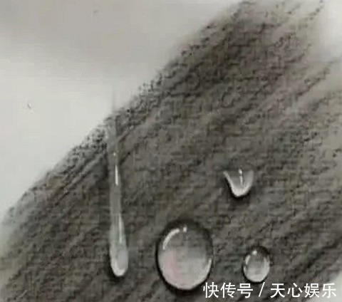 水滴!美术生画水滴,看到黑色线条疑惑了,结局却沉默了