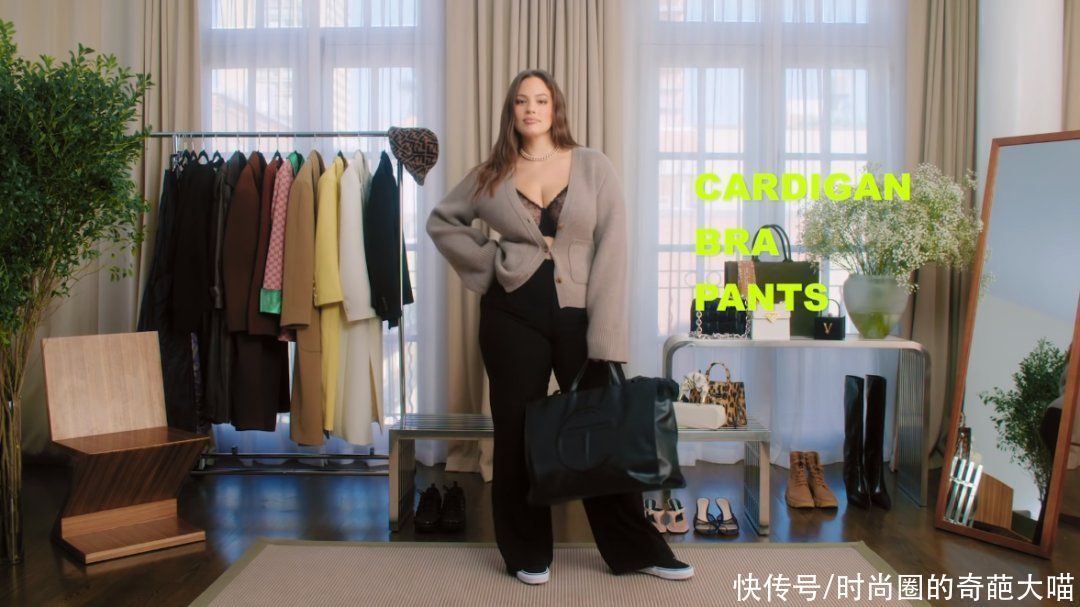 180斤体重当超模却被夸可爱?满身肉也不遮,自恋的样子好圈粉