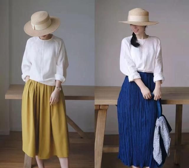 半身裙 40+女人初秋穿衣不用刻意扮嫩!这些文艺风减龄又时髦,气质大方