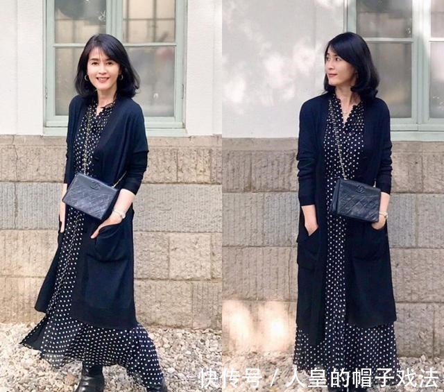 饰品 秋冬深色单品怎么搭配不显沉闷老气照着这样穿,显气质又显年轻!