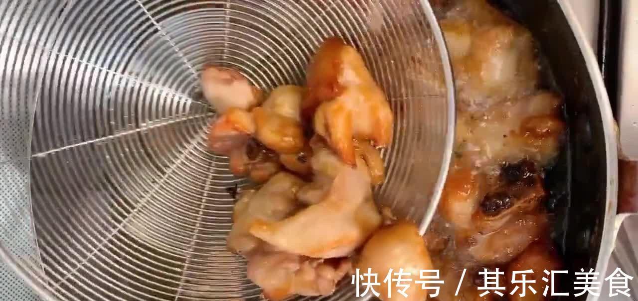 四川厨师教你做辣子鸡，2只鸡腿满满1大盘，香辣刺鼻麻辣入味