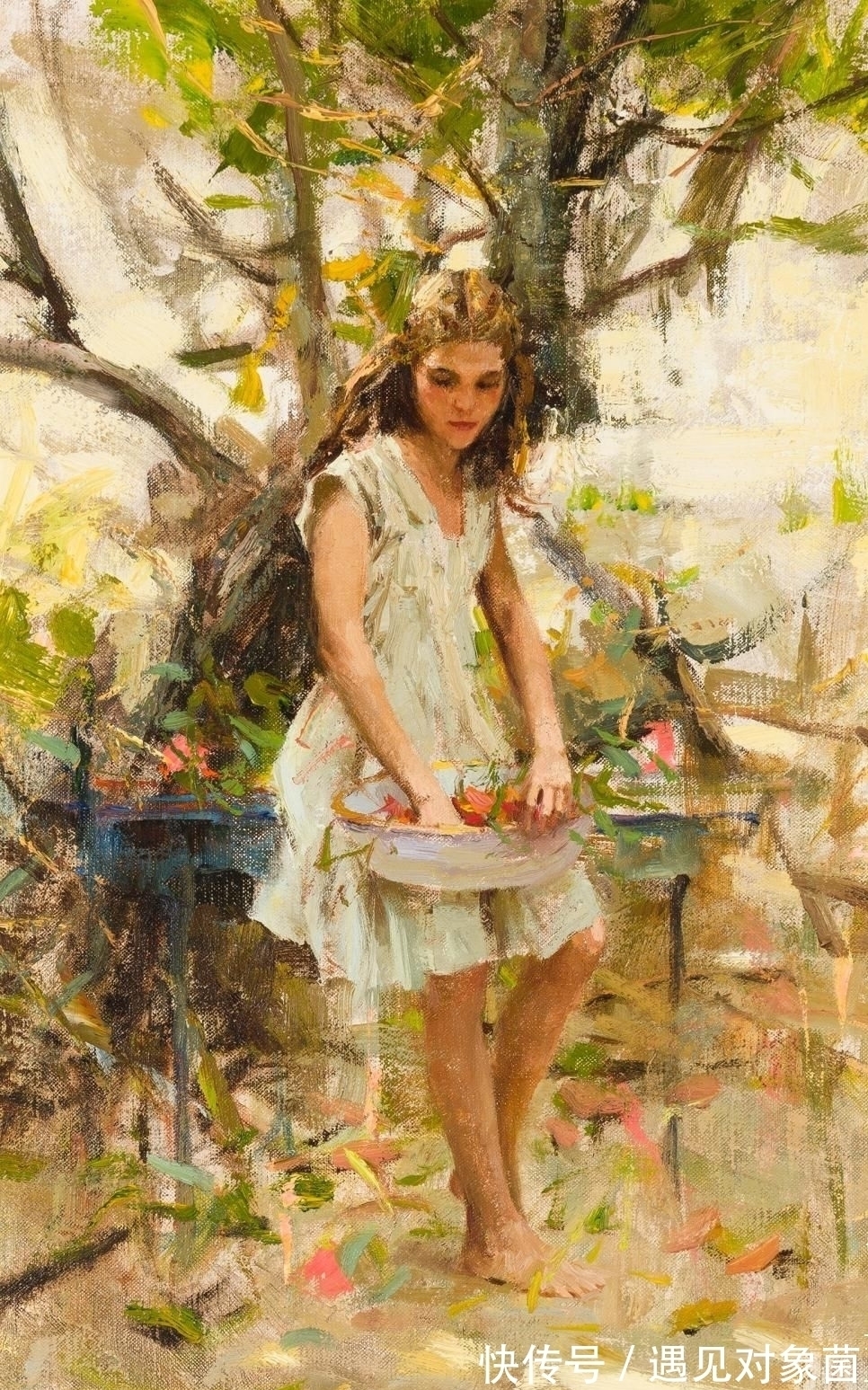 女王陛下#教科书式的经典画作,英国女王都赞赏不已的“大触之神”理查德