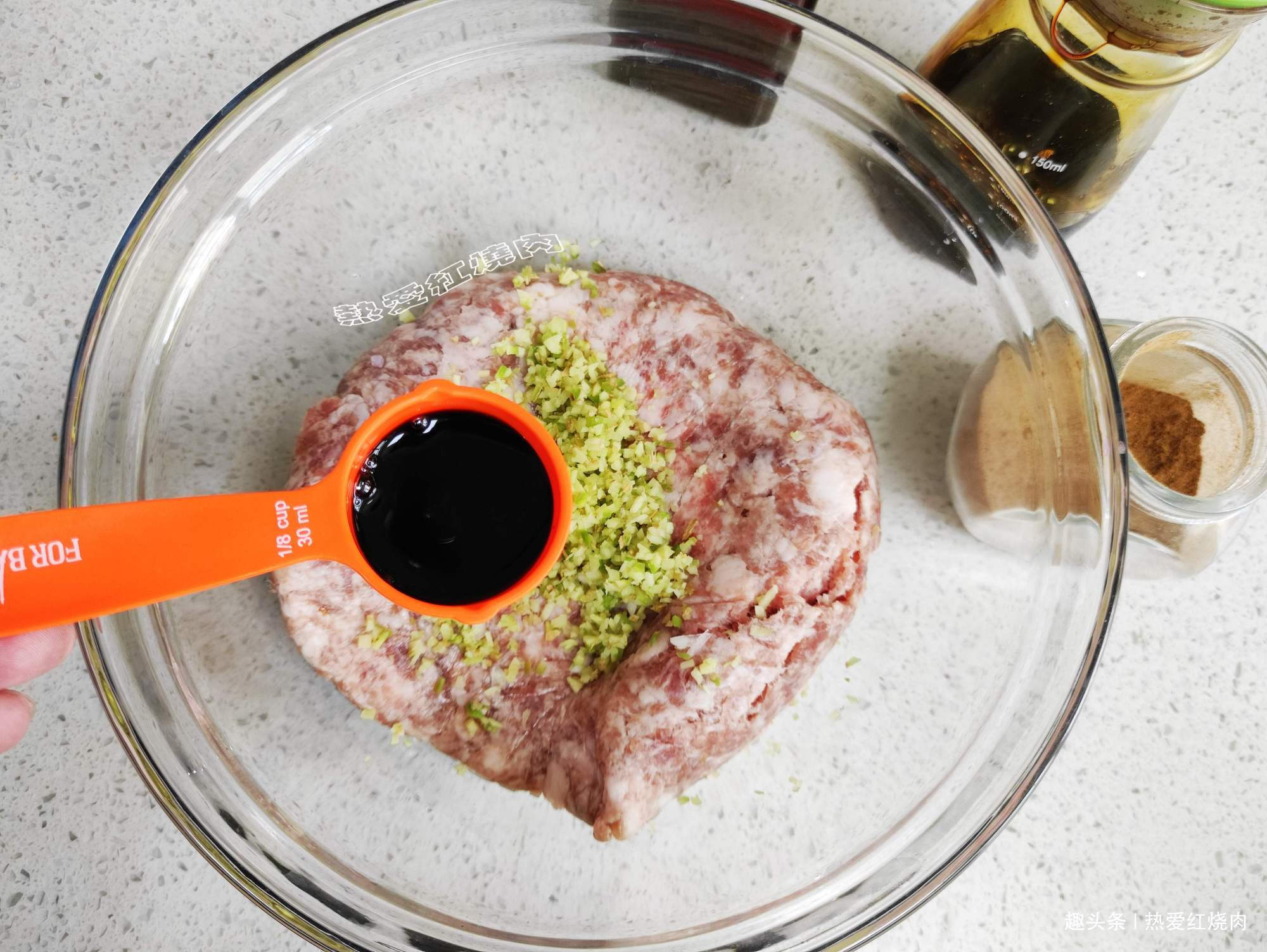 肉馅儿|包子总是捏不好，干脆放弃改做它吧！一准又白又胖又暄腾还格外香