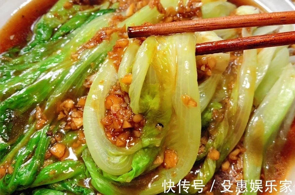 蚝油生菜,比肉还好吃的蔬菜,营养健康的自制美味