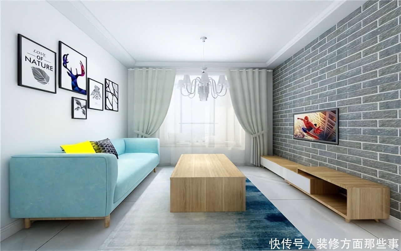 北欧风格|65平北欧风格小户型装修,超温馨的两室一厅,生活就是这么简单!