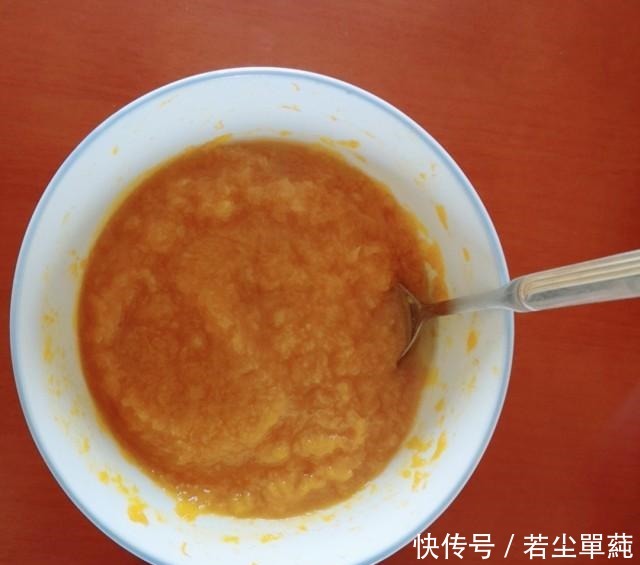 南瓜馒头,吃了太久的白馒头,今天换个品种!