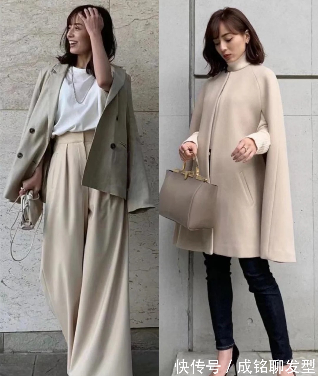 卡其色|这才是40+女人的最美穿衣搭配,简约又不单调,温柔大方显年轻