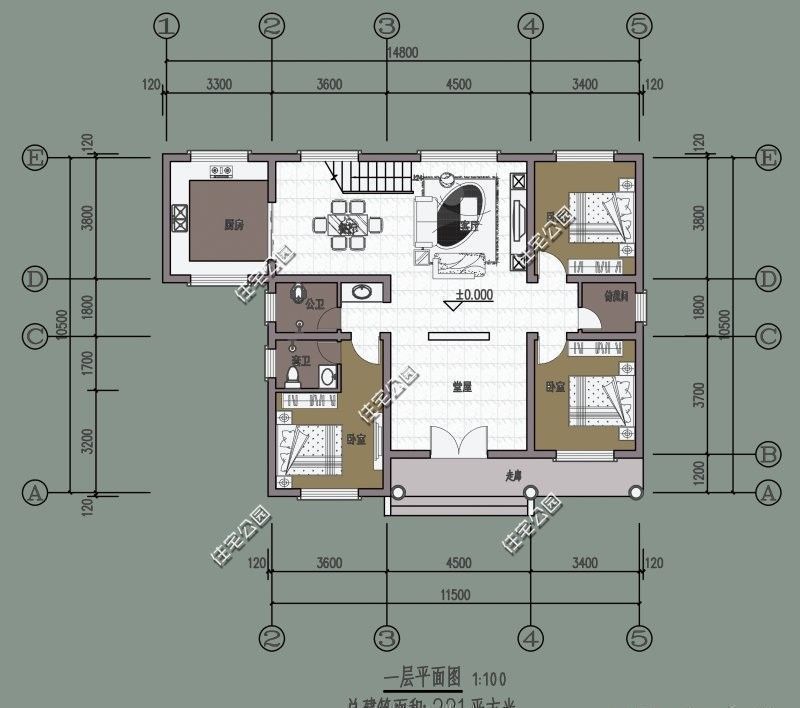 中式|农村盖房选这6套户型就够了,中式欧式全都有,建好就是人生赢家