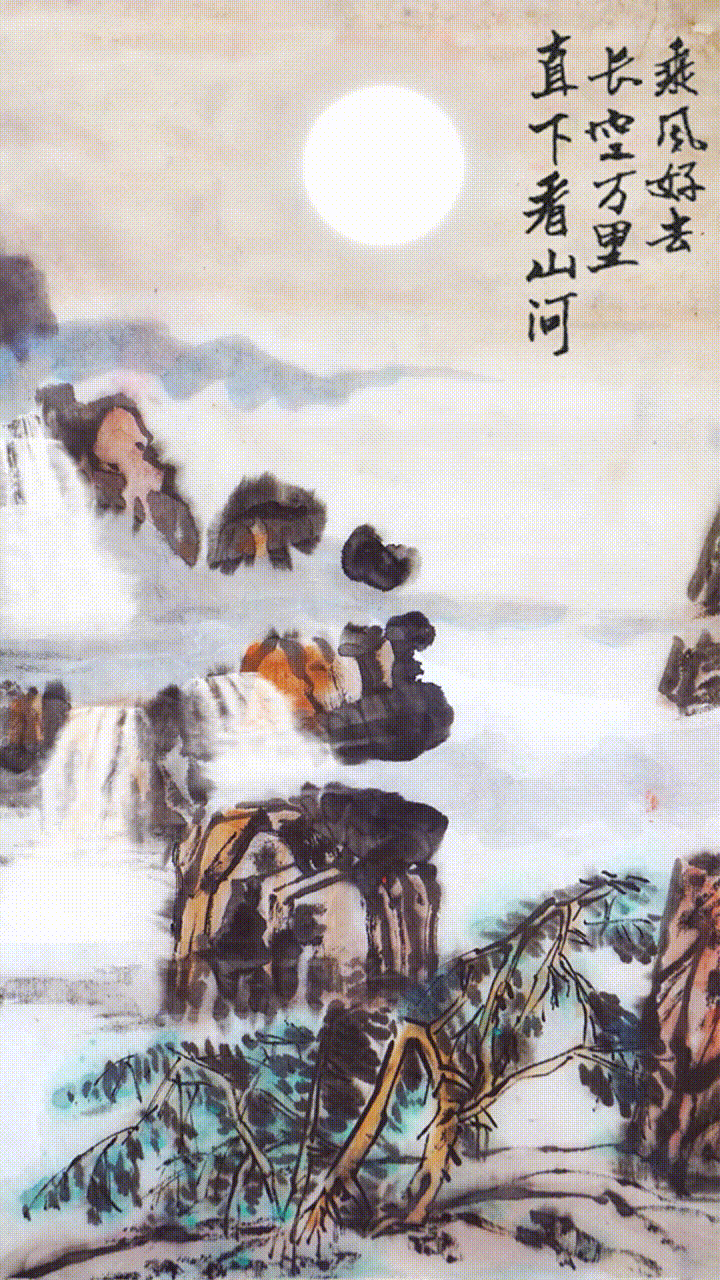 李白&5377首唐诗写尽300年间的月色,70首新唐诗,把当今的月色写神了