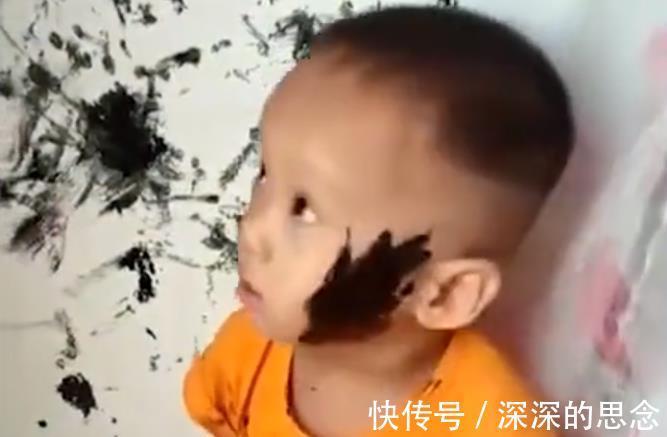 爸爸|广西一孩子趁爸爸午睡,给房间来了个“装修”,爸爸反应令人意外