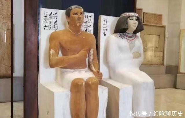 镇馆之宝|埃及博物馆有一对雕像,用水晶石做眼睛,古代工匠究竟想干啥