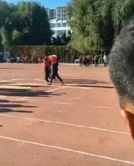 |搞笑GIF：看这熟练的程度 她们肯定不是第一次了