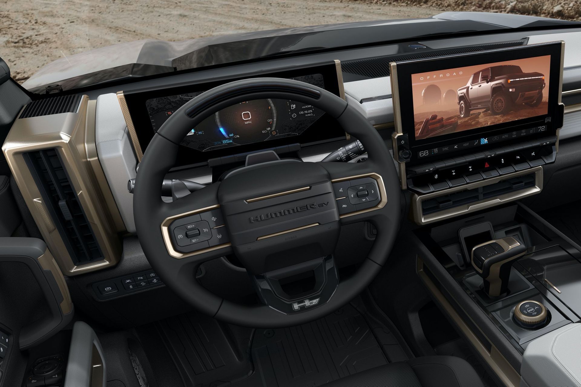 度为|关公战秦琼,全新2022款纯电悍马静态对比2008款悍马H3T