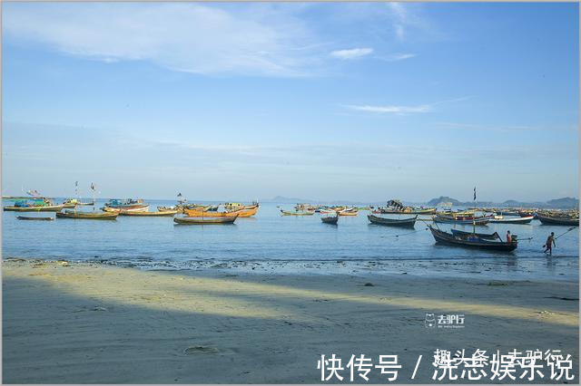 旅游业|实拍缅甸渔村渔民海边赤脚晒鱼干，年轻人想靠旅游改变命运