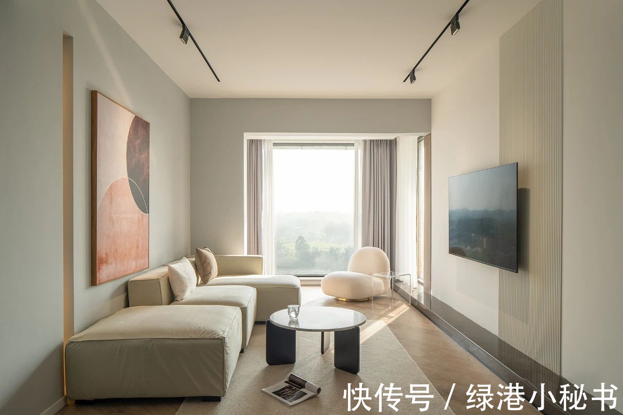 简约风|装修案例欣赏：小户型现代简约风，也可以很有格调！